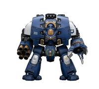 JOYTOY Warhammer 40k Ultramarines, Ultramarines Leviathan Dreadnought con lancia ciclonica Melta e artigli d'assedio 1/18 Action Figure Collezionare Modelli, Dedicato a te che ami collezionare
