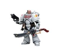JoyToy Warhammer 40k: White Scars Assault Intercessor Tsendbaatar Scala 1:18 Figura