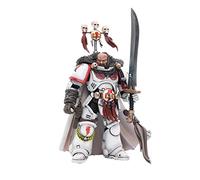 JoyToy Warhammer 40k: White Scars Captain KOR'sarro Khan - Figura in scala 1:18