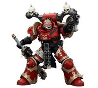 JOYTOY Warhammer 40K World Eaters Khorne Berzerker con spada a catena Eviscerator, action figure da collezione in scala 1/18 da 12,7 cm con design squisito, regali per fan e collezionisti