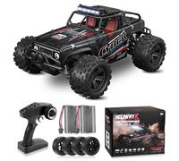 JOYTREKY Macchina Telecomandata - Scala 1:18 Alta Velocità 40 Km/H Auto Telecomandata 4WD Fuoristrada Rc Camion 2 Batterie 2,4 Ghz Giocattolo Per Tutti I Terreni Auto Veloci Ricaricabili - Nero