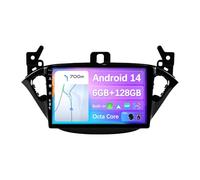 JOYX - 6G+128G - Android 12 IPS Autoradio Per Opel Corsa (2015-2019) / Adam (2013-2016) - Senza fili Carplay + Android Auto - Camera & MIC - DSP DAB Volante WiFi 360-Camera Fast-Boot - 9 Pollice 2 Din