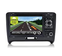 JOYX Android 10 Autoradio Compatibile con Audi TT (2006-2011) - [4G+64G] - [Built-in DSP+Carplay +Android Auto] - 4LED Camera Canbus GRATUITI - BT5.0 DAB Volante 4G WiFi 360-Camera - 7 Pollici 2 Din