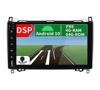 JOYX PX6 Android 10 Autoradio per Benz Viano/Sprinter/W906 -【COSTRUITO IN DSP】- 【4G/64G】- Telecamera Canbus Gratuiti - 9 Pollici 2 DIN - HDMI 4K-Video DAB 4G WLAN Volante BT5.0 Carplay Android auto