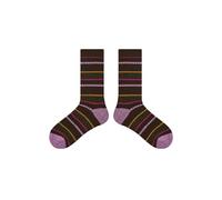 Joyxien 2 paia di calzini da donna blu e nero a contrasto personalità creativa casual imbottiti in caldo cotone., Ode alla tarda luna, Taglia unica