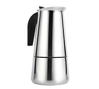 Joyzan Caffettiera Moka Pot, Stovetop Espresso Coffee Maker Latte Caffe Macchina Caffè Cappuccino Induction Classica Acciaio Inox Italiana Induzione per Fornelli Inossidabile Portatile Cuban, 450ml