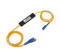 Joyzan Cavo Splitter Ottico, Cavi Ottica Audio Digitale In Fibra Ottico 1 Input 2 Output Monomodale Divisore Con Connettore SC SC APC Rete Ottica Passiva Per Distributore TV DVD Amplificatore Soundbar