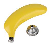 Joyzan Fiaschetta Con Imbuto, Fiaschette Whisky a Forma Di Banana In Acciaio Inox 5Oz Hip Flask Bottiglia Liquore Tascabile Portatile Per Alcool Liquori E Alcolici Vari Per Campeggio Trekking Viaggio