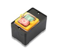 Joyzan Interruttori di Sicurezza per Utensili Elettrici, Elettromagnetici a Pulsante Impermeabile On Off Start Stop Interruttore Apparecchiature Meccaniche Controllo Macchine Taglio Seghe Collettori