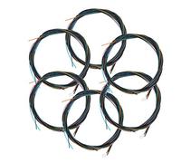 Joyzan Multicolore Corde Per Chitarra, Colorate Set di Corda Chitarra Elettriche Acustica Classiche Corde Ricambio Replacement in Nylon con Rivestimento Bronzo Chitarre Creano Una Voce Meravigliosa