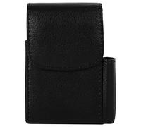 Joyzan Portasigarette, Porta accendisigari in Pelle PU Porta Accendino Multifunzionale Porta Biglietti da Visita Design Portafoglio per Uomo Donna(Nero)
