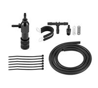 Joyzan Turbo Parti Motore per Auto, Valvola Spurgo Boost Controller Kit Manual Regolatore Pressione Turbina Manuale Turbocompressore Auto Accessori Lega Bilaterale Benzina Anello Chiuso Bleed Valve