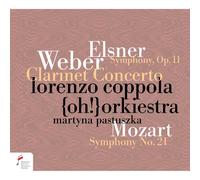Jozef Elsner Elsner: Symphony, Op. 11/Weber: Clarinet Concerto/Mozart:... (CD)