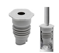 JOZMMZEOOA 45-50mm Tappo di Tenuta di Lavatrice Tubo da Scarico,Grigio Tappo Anti Odore Lavatrice Silicone Tapp Tenuta Scarico Deodorante Chiusura Anello,per Guarnizioni Tubi Lavandini da Cucina