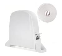 JOZMMZEOOA Avvolgitore Tapparelle,Infilatura Automatica Corda Tapparella Rotazione di 180°Bianco Avvolgitore Tapparellas Mini Cinghia Avvolgitores Elettrico,per Nastro Tende Rullo 14 MM