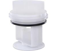 JOZMMZEOOA Bianco Filtro per Lanugine,ABS Filtro di Scarico Della Lavatrice Tappo Filtrante per Pompa di Scarico Accessori per Lavatrici Anti-Pelucchi,per Bosch Siemens Lavatrice 00647920 (Bianco)