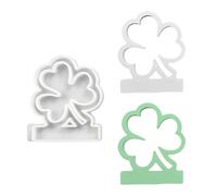 JOZMMZEOOA Trifoglio Stampi per Candele,Stampi Candele Silicone Pasqua Stampi in Silicone per Gesso Kit Candele DIY Stampo per Candele 3D Stampi da Versare Sapone Ornamenti Pasqua,per la Regalo