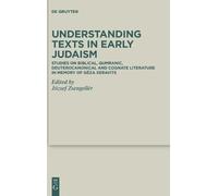 József Zsengellér Understanding Texts in Early Judaism (Copertina rigida)