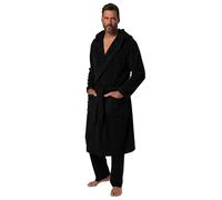 JP 1880 Accappatoio JP1880 in Spugna da casa con Cappuccio, Fino alla tg. 8XL Nero 4XL 831167100-4XL