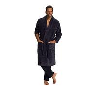 JP 1880 Bademantel Accappatoio, Grau (Anthrazit 12), 5XL Uomo
