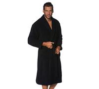 JP 1880 Bademantel Frottee Accappatoio, Nero, 5X-Large Uomo