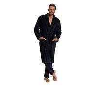 JP 1880 Bademantel, Morgenmantel, Extra Weich Accappatoio, Blau (Dunkel Marine 70144576), 5XL Uomo
