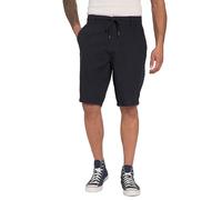 JP 1880 Bermuda Effetto Lino Pantaloni, Blu Notte Opaco, L Uomo