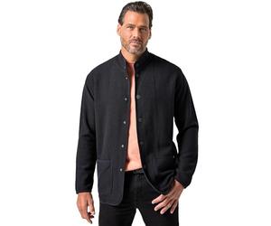 JP 1880 Blazer in Maglia, FLEXNAMIC®, Collo alla Coreana, Bottoni Automatici Nero 3XL 834239100-3XL