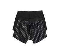 JP 1880 Boxer in Confezione Doppia con FLEXNAMIC® e Certificazione Oeko-Tex Nero 8XL 844084100-8XL