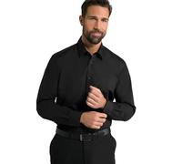 JP 1880 Camicia Business, Non Necessita di Stiratura, 1/1, CF Uomo, Nero, 3XL