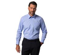 JP 1880 Menswear L-8XL Camicia, da Uomo, Taglie Forti, Fino a 8XL, Comfort Fit 703633, Azzurro, XL