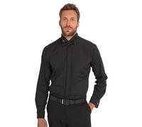 JP 1880, Camicia da Smoking, Business, con Gemelli Eleganti Fino a 8XL, Nero, XXXXL Uomo