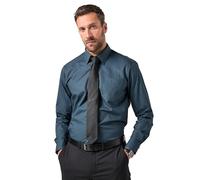 JP 1880 Camicia da Ufficio dalla vestibilità Comoda con Colletto Francese Blu Notte 4XL 703633733-4XL