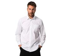 JP 1880 Hemd Kent, MF, Light Hol, 1/1 Camicia, Bianco Neve, 3XL Uomo