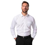 JP 1880 Camicia da Uomo, Bianco Neve, 3XL/Alto