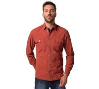 JP 1880 Camicia di Tela dalla vestibilità Moderna con Maniche Lunghe e Colletto ad Apertura Inglese Terracotta 4XL 830847679-4XL