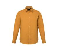 JP 1880 camicia uomo taglie forti manica lunga misto lino colletto classico...