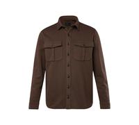 JP 1880 camicia uomo taglie forti overshirt felpa look vintage manica lunga...