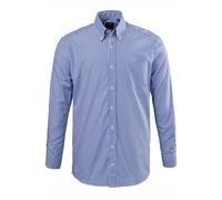 JP 1880 Camicia Vichy Easycare 1/1, Azzurro, 5XL Uomo