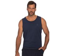 JP 1880 Canotta Canottiera, Nero/Blu, 8XL Uomo