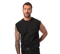 JP 1880 Canotta da Uomo RH, Over Shoulder Top, Nero, 6XL