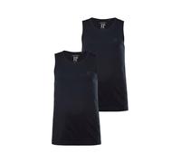 JP 1880 Tank Top, 2er-Pack, Ärmellos, bis 8 XL T-Shirt, Blu Navy, 7XL Uomo