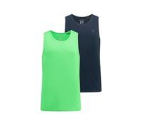 JP 1880 Canotte smanicate in Confezione Doppia, Fino alla tg. 8XL Verde Erba Neon 8XL 796858429-8XL