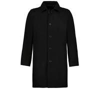 JP 1880 Cappotto idrorepellente in misto lana con colletto da camicia, disponibile fino alla tg. 8XL nero 5XL 795116130-5XL