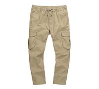 JP 1880 Cargohose Pantaloni, Beige Scuro, 5XL Uomo