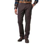 JP 1880 Chino Hose Flexnamic, Wolloptik, Regular Fit, bis Gr. 72/36 Pantaloni, Mogano, 54W x 34L Uomo