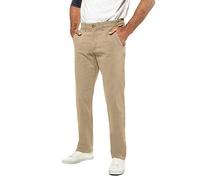 JP 1880 Pantaloni Chino con Cintura Elastica e vestibilità Normale, Fino alla tg. 70/35 Sabbia 60 721190300-60