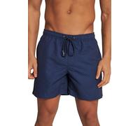 JP 1880 Costume da Bagno con Stampa Allover Pantaloncini, Blu Notte Opaco, 4XL Uomo