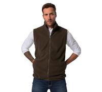 JP 1880 Fleeceweste, Outdoor, Stehkragen, bis 8 XL Gilet, Nocciola, 4XL Uomo