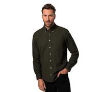 JP 1880 Hemd, BD, MF, Two-Tone, Flanell, 1/1 Camicia, Verde Abete, XXL Uomo